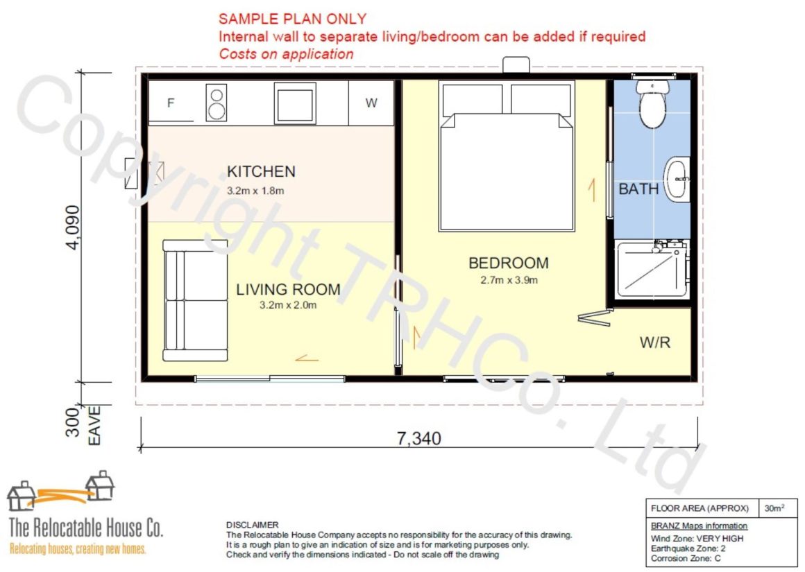 Modern Open Plan 30m2 Studio The Relocatable Home Co 